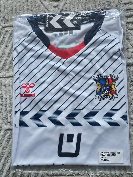 Ards FC Replica Away Shirt 125th Anniversary Edition
