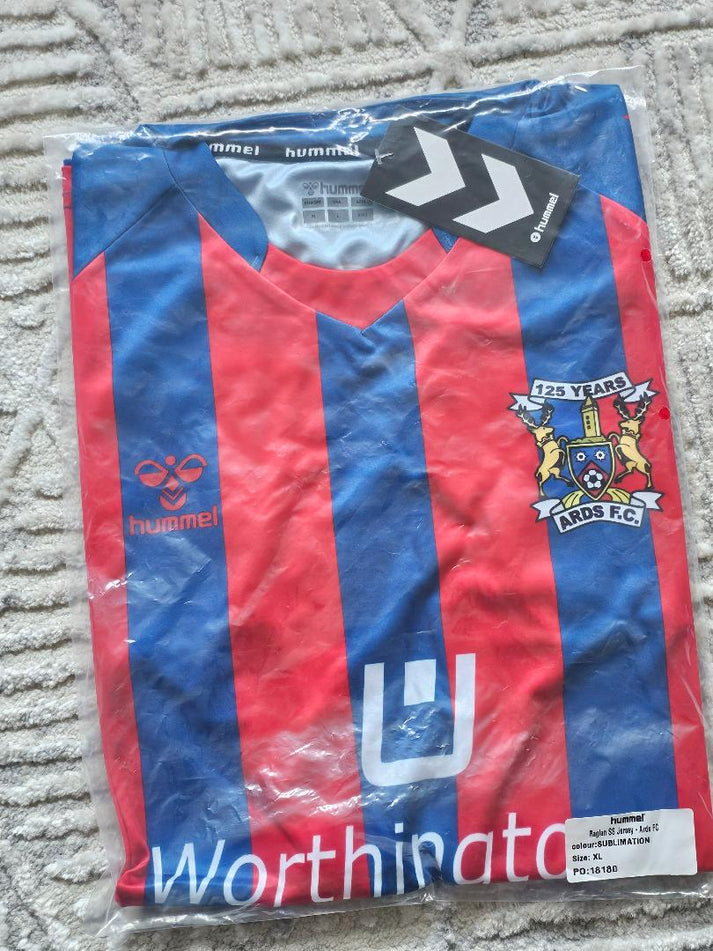 Ards FC Replica Home Shirt 125th Anniversary Edition – Ards FC Shop