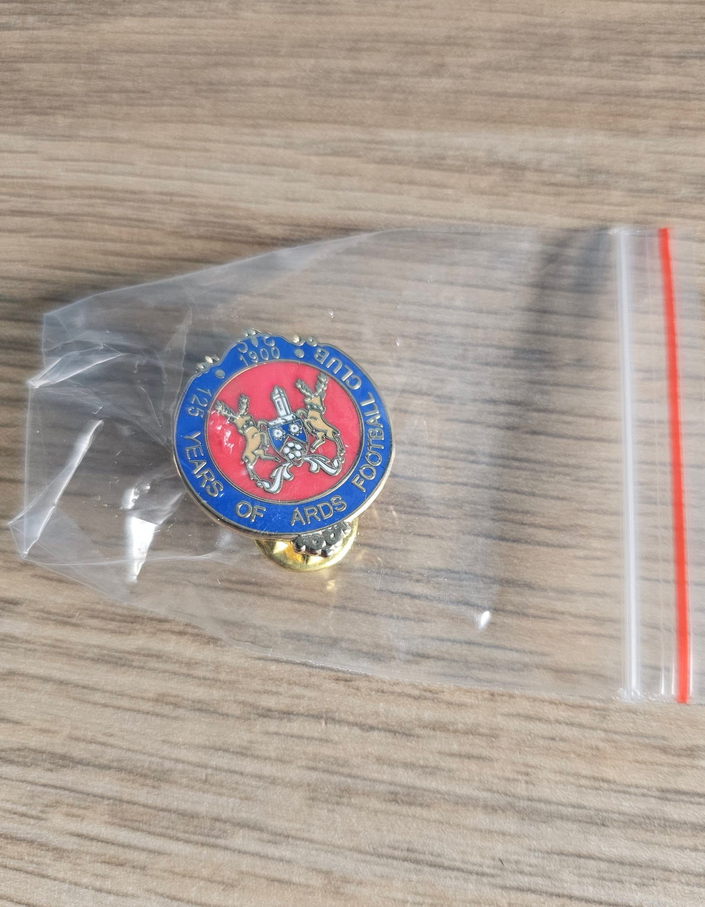 Ards FC Pin Badge - 125th Year Circular